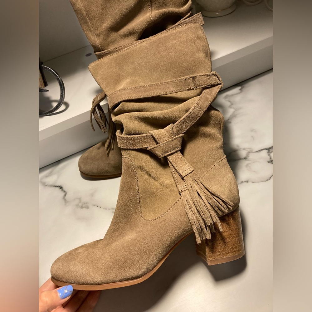 Sweet suede boots